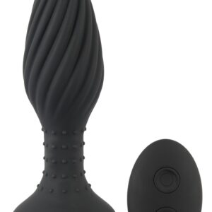 ANOS - Vibro-Analplug „Remote Controlled Butt Plug“ rotiert und vibriert in 10 Modi