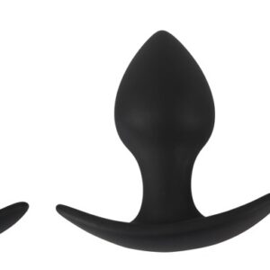 Black Velvets - 3-teiliges Analplug-Set