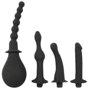 Black Velvets - Intimdusche „Silicone Douche with 4 Attachments“