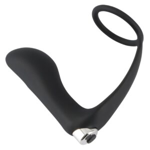 Black Velvets - Penisring „Vibrating Ring & Plug“