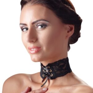 Cottelli ACCESSOIRES - Halsband aus Spitze