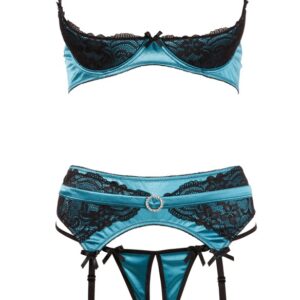 Cottelli LINGERIE - 3-teiliges Hebeset mit Spitze