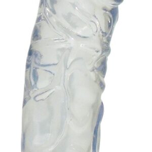 Crystal - Naturdildo „Medium Dong“ mit Saugfuß