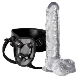 Crystal - Umschnalldildo „Strap-on with Harness“