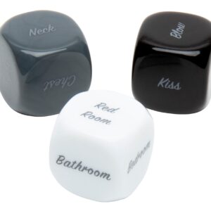 Fifty Shades of Grey - 3-teiliges Würfel-Set „Play Nice Kinky Dice for Couples“