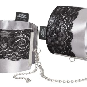 Fifty Shades of Grey - Handfessel „Play Nice Satin & Lace Wrist Cuffs“