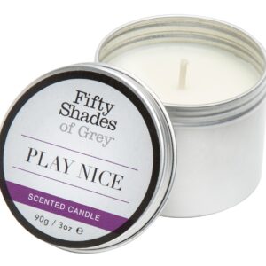 Fifty Shades of Grey - Massagekerze “Play Nice Vanilla Candle“