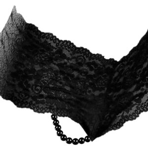 HOOKUP PANTIES - String „Pleasure Pearls“ mit Intim-Perlenketten