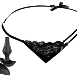 HOOKUP PANTIES - Vibro-String „Remote Bowtie Bikini“ inkl. Analplug