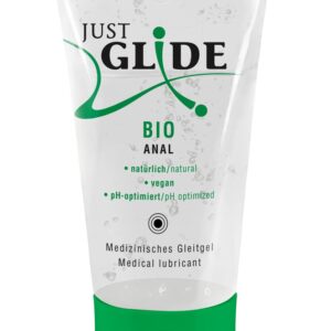 Just Glide - Gleitgel „Bio Anal” auf Wasser-/Bio-Glycerinbasis