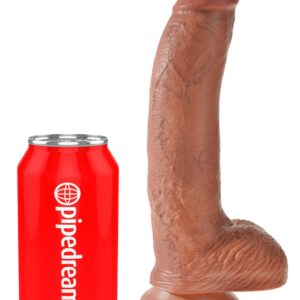 King Cock - Dildo „9" Cock with Balls“