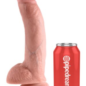 King Cock - Dildo „9" Cock with Balls“