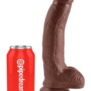 King Cock - Dildo „9" Cock with Balls“