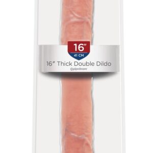 King Cock - Doppeldildo „16" Thick Double Dildo“