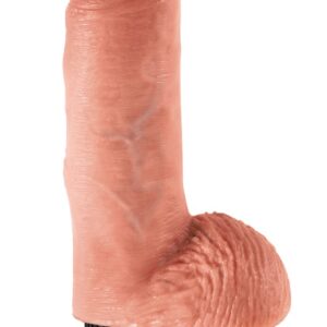 King Cock - Vibrator „7" Vibrating Cock with Balls“