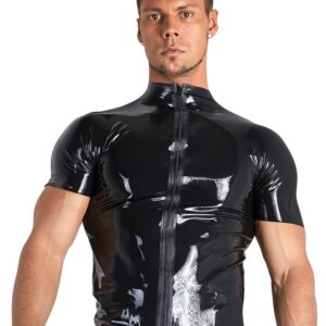 Late X - Shirt aus Latex