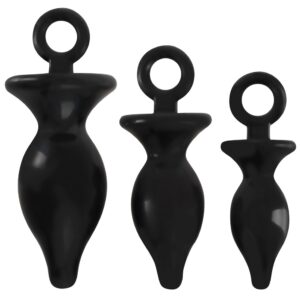 PRO ANAL - 3-teiliges Analplug-Set aus Silikon