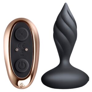 Rocks Off - Vibro-Analplug „Desire“ mit 10 Vibrationsmodi per Fernbedienung