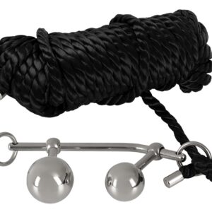 You2Toys - Vaginal-/Analplugs „Bondage Plugs with 10 m Rope“ plus 10-Meter-Bondageseil