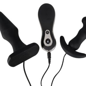 You2Toys - Vibro-Analplug-Set "Ein Fall für Zwei“ mit Fernbedienung