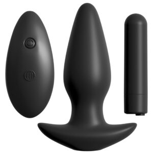 analfantasy collection - Vibro-Analplug „remote controlled silicone plug“ mit Fernbedienung