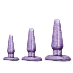 B Yours - B Yours - Analplug-Set - Lila Swirl