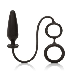 California Exotics - Dr.Joel Probe & Dual Ring: Penis- und Hodenring mit Plug