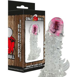 Crazy Bull - Crazy Bull Brave Man 2: Vibro-Penishülle