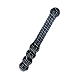 EIS - Glasdildo mit Kugelstruktur