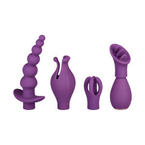 EIS - Vibrator-Set mit 4 Aufsätzen