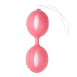 EasyToys - Geisha Collection - Wiggle Duo Kegel Ball - pink/weiß