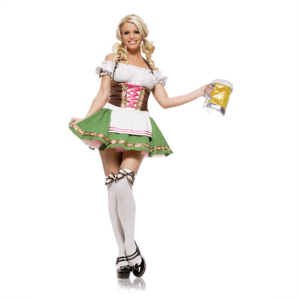 Leg Avenue - Dirndl mit Overknee-Strümpfen