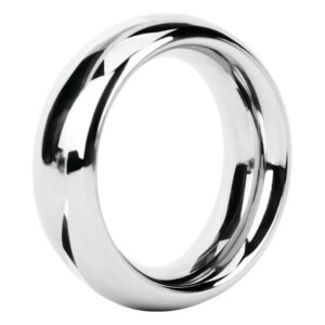 Malesation - Malesation Metal Ring Rounded Steel: Edelstahl-Penisring (44mm)