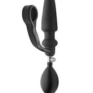 Master Series - Master Series Exxpander Inflatable Plug and Cockring: Analplug mit Pumpe und ...