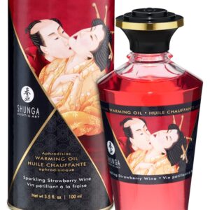 Shunga - „Aphrodisiac Warming Oil“ mit kribbelndem Wärmeeffekt