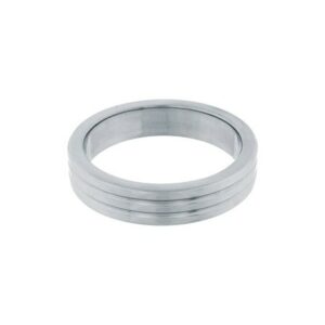 SinZ Vibes - Steel Power Tools Ribbed: Edelstahl-Penisring (40mm)