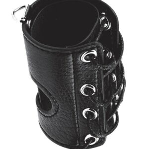 Stoys - Blue Line 3'' Cock Sheath: Leder-Penismanschette