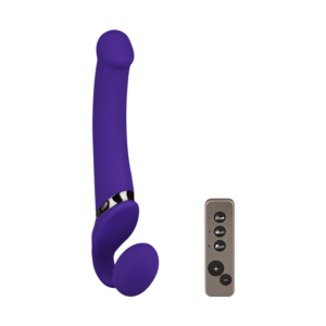 Strap-on-me - Vibrating Bendable Strap-On - Size M