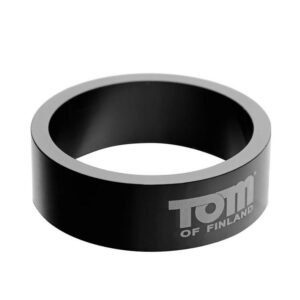 Tom of Finland - Tom of Finland Gun Metal Cock Ring (45 mm): Penis-/Hodenring