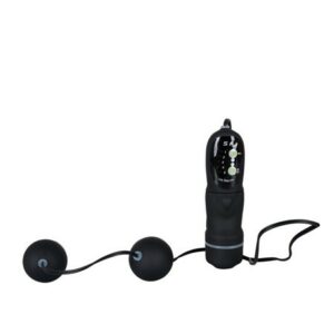 You2Toys - Vibrating Black Velvet Balls: Vibro-Liebeskugeln